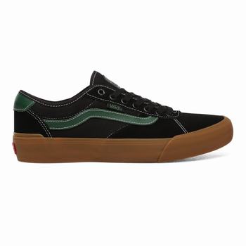 Vans Chima Pro 2 - Miesten Skeittikengät - Mustat/Syvä Vihreä